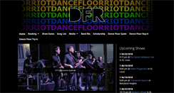 Desktop Screenshot of dancefloorriot.com